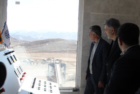 آیین افتتاح واحد خردایش۲ و کلنگزنی کارخانه کنسانتره شرکت راهبران فولاد اصفهان