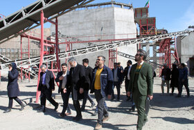 آیین افتتاح واحد خردایش۲ و کلنگزنی کارخانه کنسانتره شرکت راهبران فولاد اصفهان