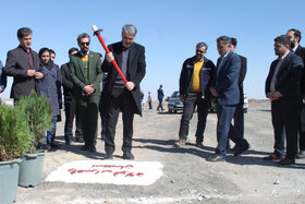 آیین افتتاح واحد خردایش۲ و کلنگزنی کارخانه کنسانتره شرکت راهبران فولاد اصفهان