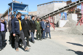 آیین افتتاح واحد خردایش۲ و کلنگزنی کارخانه کنسانتره شرکت راهبران فولاد اصفهان