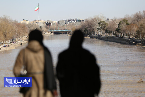 جاری شدن زاینده رود