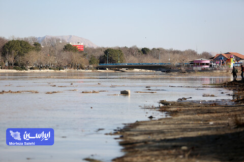 جاری شدن زاینده رود