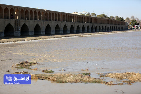 جاری شدن زاینده رود