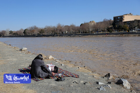 جاری شدن زاینده رود