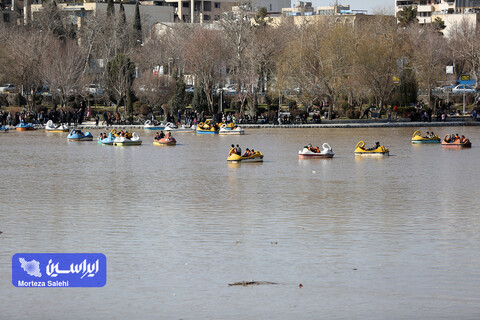 جاری شدن زاینده رود
