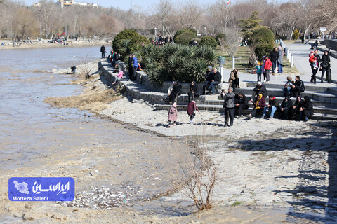 جاری شدن زاینده رود