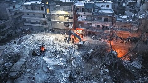 زلزله سوریه