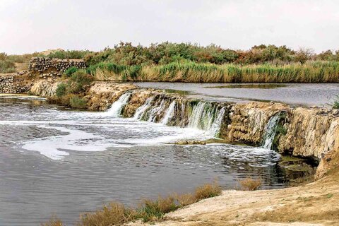 کام گاوخونی با سیلاب تر شد گاو خونی