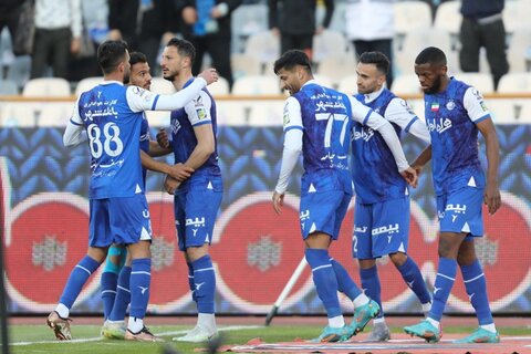 استقلال با حذف ملوان به یکچهارم نهایی رسید استقلال - ملوان