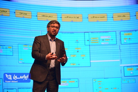 سخنرانی مدیرعامل شرکت پشتیبانی و توسعه فناوری و نوآوری فولاد مبارکه در جشنواره و نمایشگاه ملی «مسیر زآینده»