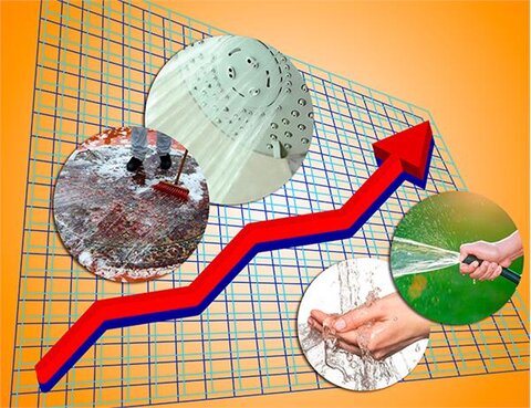 مصرف لحظهای آب تهران باز هم رکورد زد  مصرف اب
