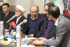 نشست خبری رئیس هیئت عامل ایمیدرو در زمینه طرح های توسعه ای شرکت فولاد سفیددشت