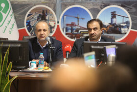 نشست خبری رئیس هیئت عامل ایمیدرو در زمینه طرح های توسعه ای شرکت فولاد سفیددشت