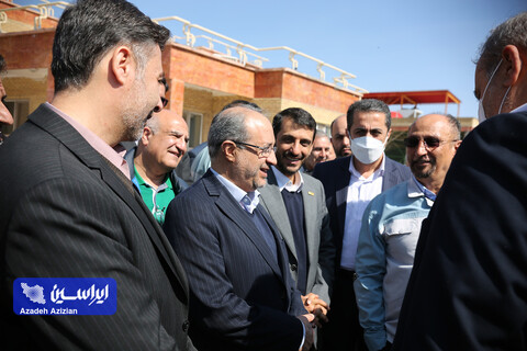 بازدید رئیس هیئت عامل ایمیدرو از طرح های توسعه ای شرکت فولاد سفیددشت