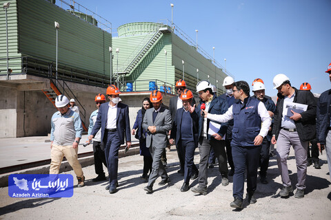 بازدید رئیس هیئت عامل ایمیدرو از طرح های توسعه ای شرکت فولاد سفیددشت