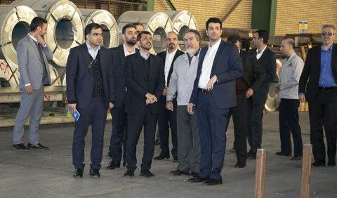 ظرفیت زنجیره فروش گروه فولاد مبارکه مزیت منحصربهفرد ماست بازدید مدیرعامل فولاد از صنیع کاوه
