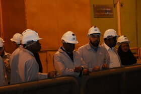 بازدید معاون وزیر صنعت جمهوری دموکراتیک کنگو از فولاد مبارکه
