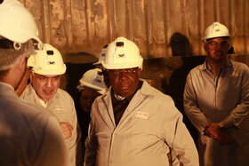 بازدید معاون وزیر صنعت جمهوری دموکراتیک کنگو از فولاد مبارکه