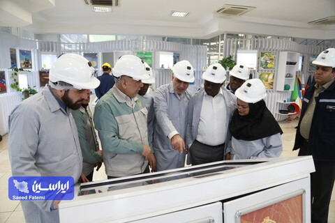 بازدید معاون وزیر صنعت جمهوری دموکراتیک کنگو از فولاد مبارکه