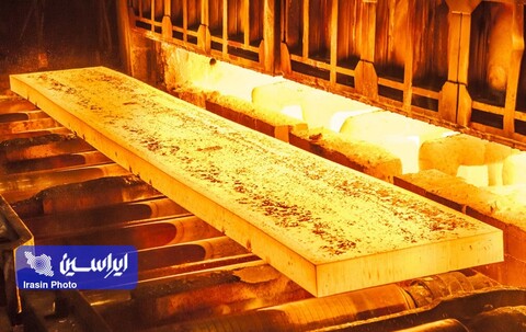 رکورد تولید تختال در فولادمبارکه شکسته شد تختال