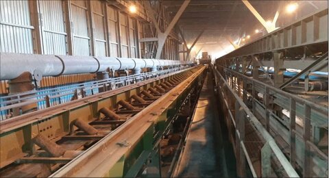 بهینهسازی و تقویت سازه و ریل نوار نقاله واحد حمل مواد فولاد مبارکه نوار نقاله