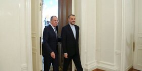 وزیر امور خارجه ایران با همتای روس خود دیدار و گفت‌وگو کرد