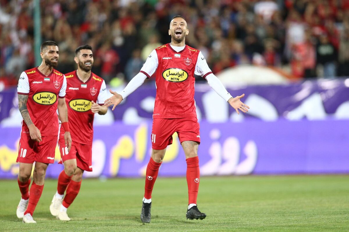 پیروزی پرسپولیس در شب گلزنی مهاجم برزیلی