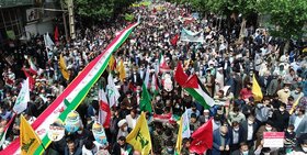 ایرانیان پایان رژیم منحوس صهیونیستی را فریاد زدند/ فلسطین محور وحدت جهان اسلام‌؛ قدس در آستانه آزادی