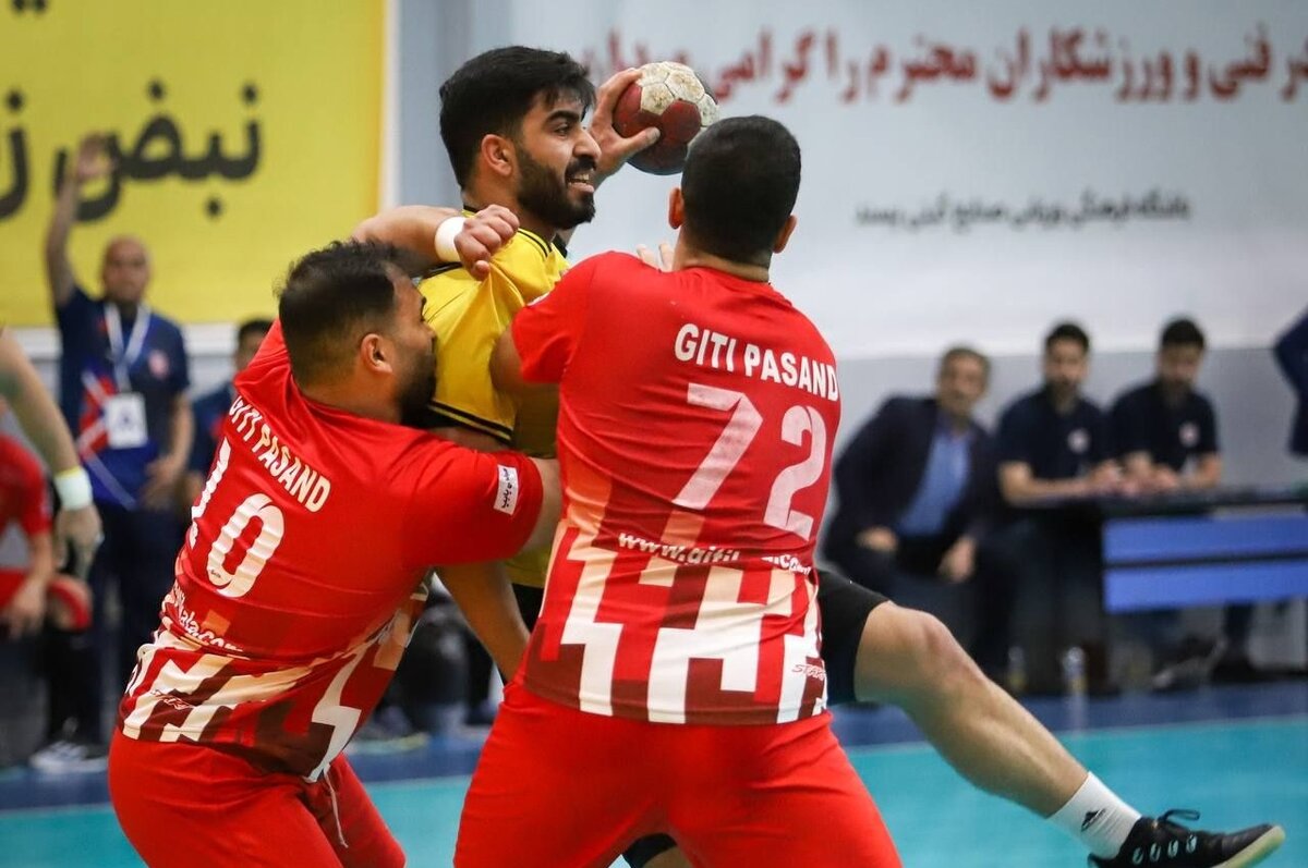 پیروزی سپاهان در دربی هندبال اصفهان