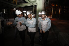 بازید مدیر عامل فولاد مبارکه از طرح های توسعه