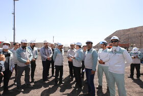 بازید مدیر عامل فولاد مبارکه از طرح های توسعه