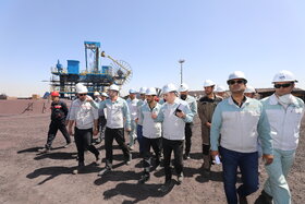 بازید مدیر عامل فولاد مبارکه از طرح های توسعه