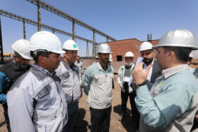 بازید مدیر عامل فولاد مبارکه از طرح های توسعه