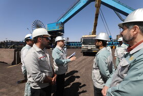 بازید مدیر عامل فولاد مبارکه از طرح های توسعه