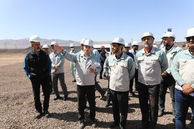 بازید مدیر عامل فولاد مبارکه از طرح های توسعه