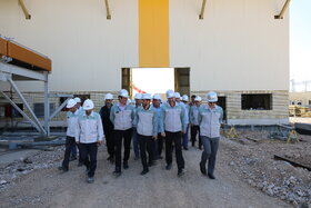 بازید مدیر عامل فولاد مبارکه از طرح های توسعه