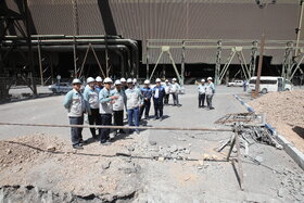 بازید مدیر عامل فولاد مبارکه از طرح های توسعه