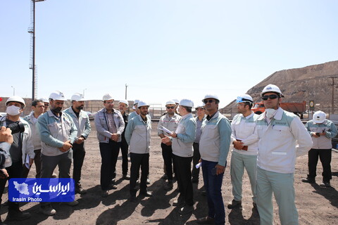 بازید مدیر عامل فولاد مبارکه از طرح های توسعه