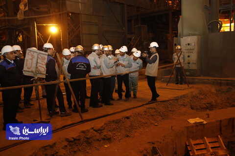 بازید مدیر عامل فولاد مبارکه از طرح های توسعه