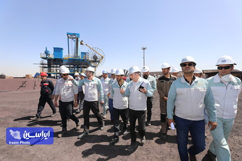 بازید مدیر عامل فولاد مبارکه از طرح های توسعه