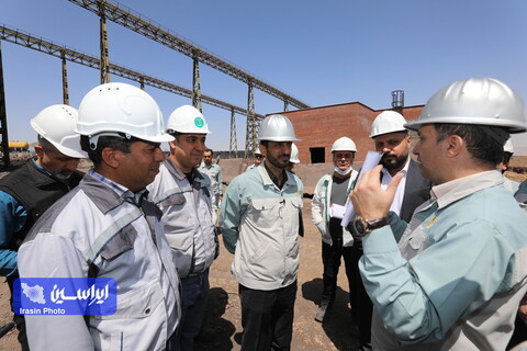 بازید مدیر عامل فولاد مبارکه از طرح های توسعه