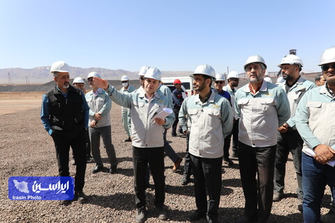 بازید مدیر عامل فولاد مبارکه از طرح های توسعه