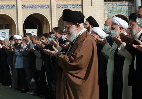 نماز عید فطر به امامت رهبر انقلاب