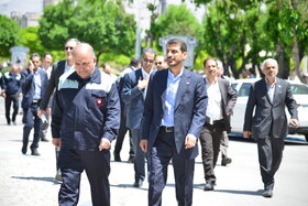 نشست صمیمی مدیرعامل فولادمبارکه با مدیرعامل ذوب آهن