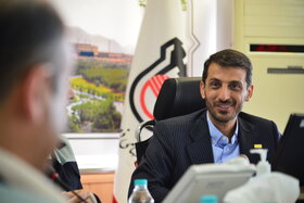 نشست صمیمی مدیرعامل فولادمبارکه با مدیرعامل ذوب آهن