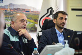 نشست صمیمی مدیرعامل فولادمبارکه با مدیرعامل ذوب آهن