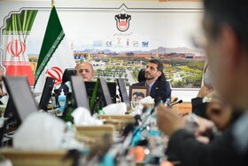 نشست صمیمی مدیرعامل فولادمبارکه با مدیرعامل ذوب آهن