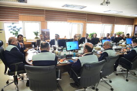 نشست صمیمی مدیرعامل فولادمبارکه با مدیرعامل ذوب آهن