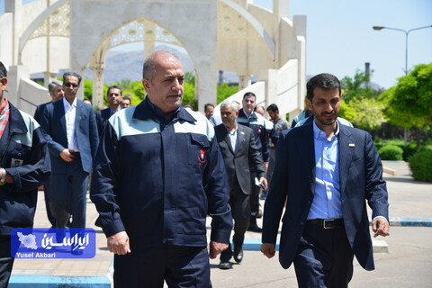 نشست صمیمی مدیرعامل فولادمبارکه با مدیرعامل ذوب آهن