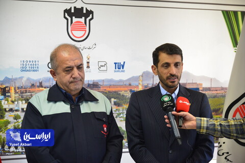 نشست صمیمی مدیرعامل فولادمبارکه با مدیرعامل ذوب آهن
